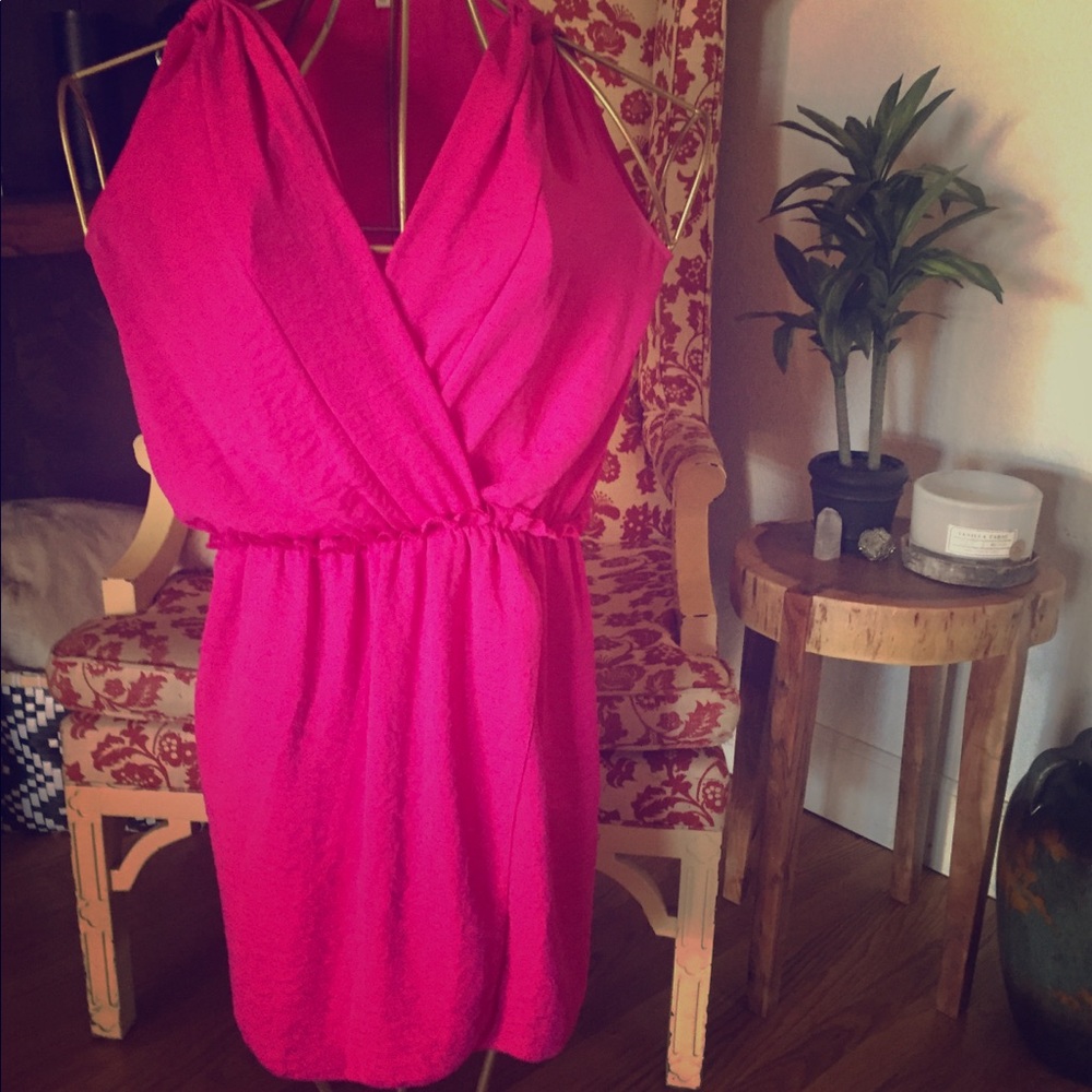 Sexy pink dress